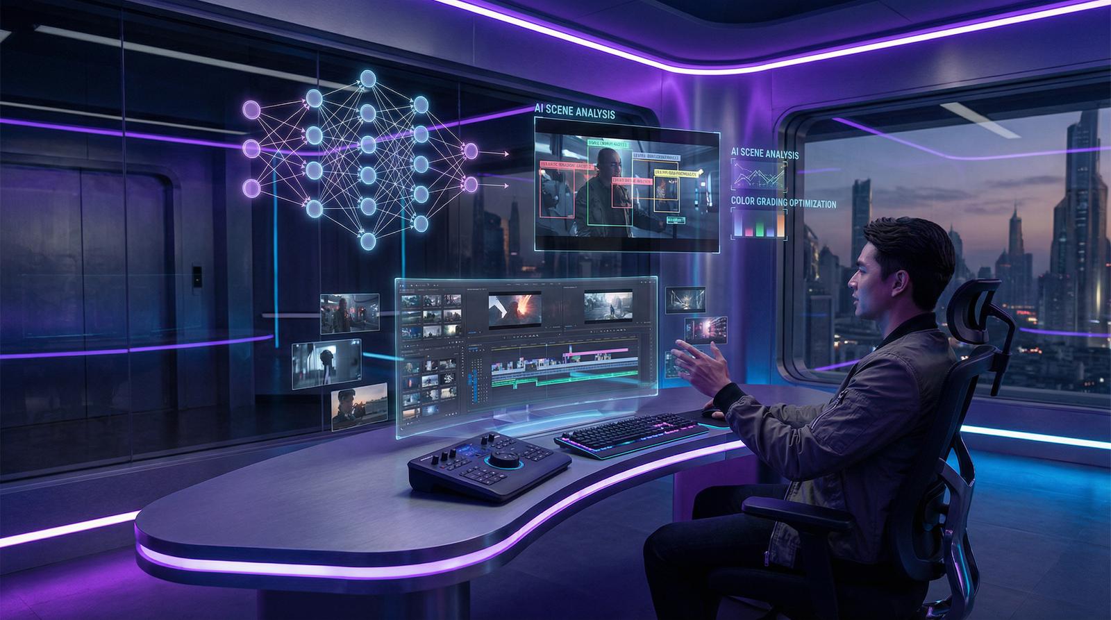 人兽AI传媒技术展示